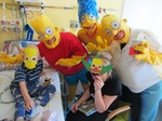 Děti zářily nadšením a nakonec se samy aspoň na chvíli staly členy této žluté rodiny.