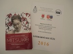 V pátek 13. 5. se v Autorském sále předávala také cena KALFu, kterou za významné dílo literatury faktu - knihu Mitsuko - získala její autorka Vlasta Čiháková Noshiro.