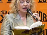 Zuzana Beranová přítomným ze své nové knihy také přečetla malou ukázku.  Foto: Miroslav Hynšt