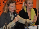 Významná francouzská spisovatelka Catherine Cussetová, autorka knihy Skvělá budoucnost, navštívila ve dnech 14. až 16. března 2011 Českou republiku. Kniha byla pokřtěna v Paláci knih Luxor v Praze.