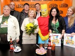 Dne 27. listopadu se v pražském Paláci knih LUXOR uskutečnil křest knihy Simpsonovi: Rodinná historie.