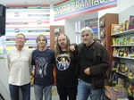 Nechyběli ani další členové kapely, zleva: Roman Dragoun, Pavel Váně, Petr Gratias, Pavel Pelc.